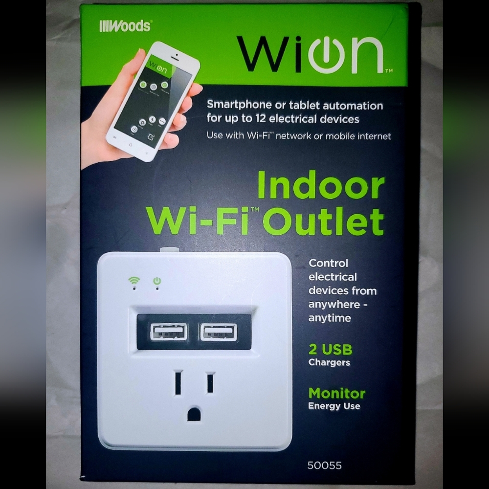 Wi-on indoor wifi outlet